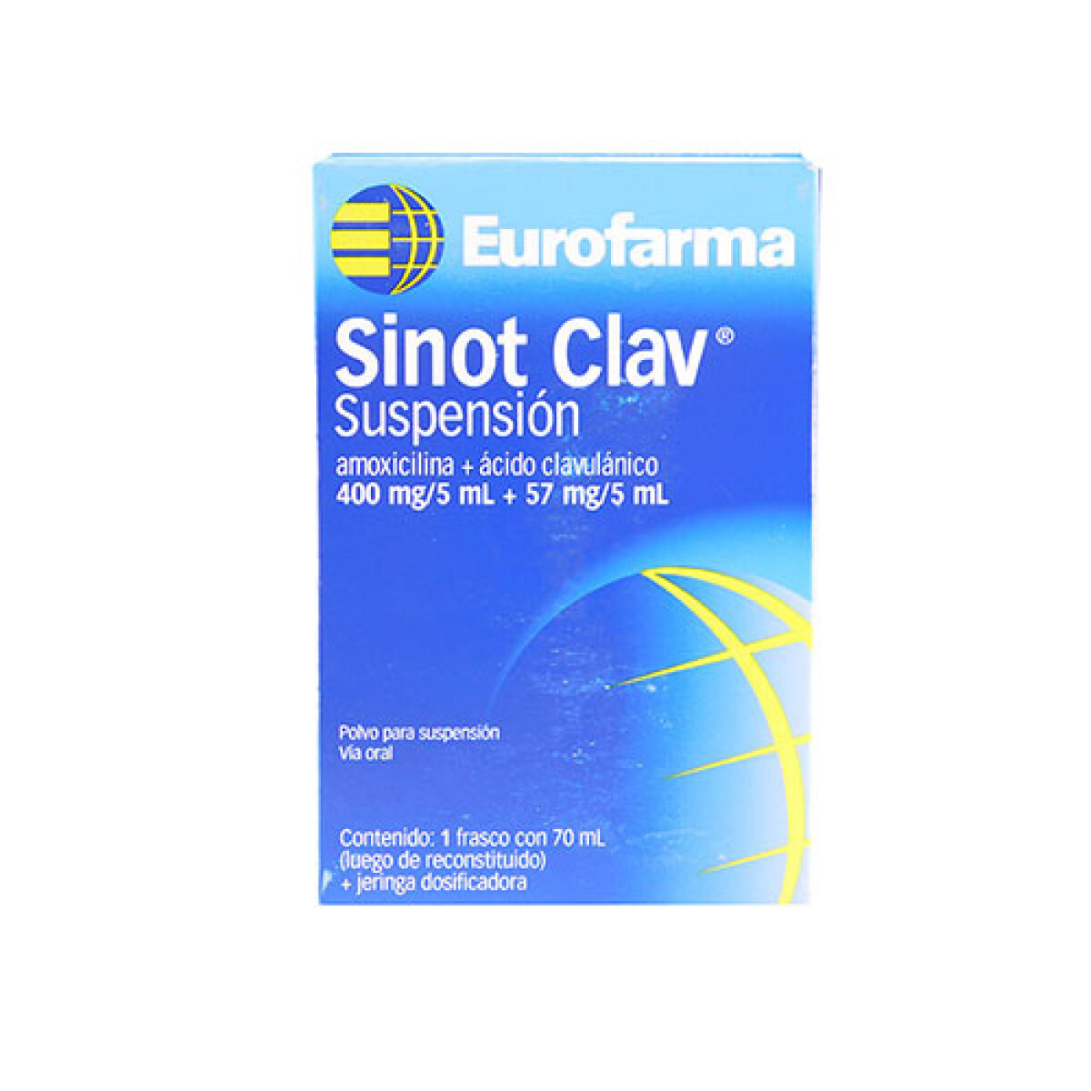 Sinot Clav Suspension Pediatrica x 70 ML 