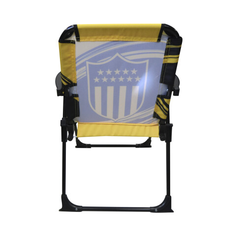 Silla Infantil Peñarol Plegable para Playa NEGRO/ORO