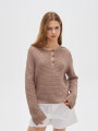 Sweater Ozara Taupe Claro