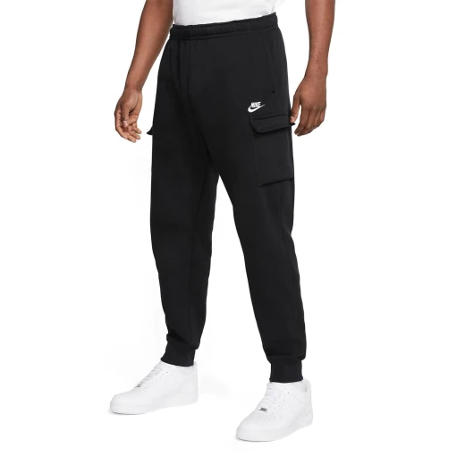Pantalon Nike Moda Hombre Club Cargo BB Black/Black/(White) S/C
