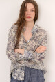 CAMISA JULIETA HOJAS NEGRO