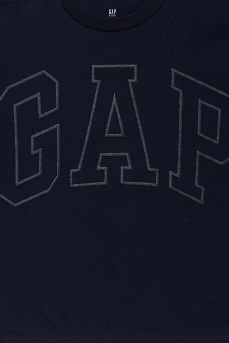 Remera Logo Gap Niño Navy Uniform