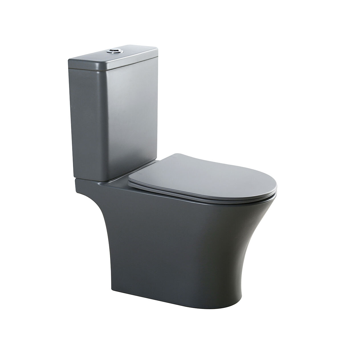 Sanitario Inodoro Con Mochila Anori Gamas De Gris Loza Baño 