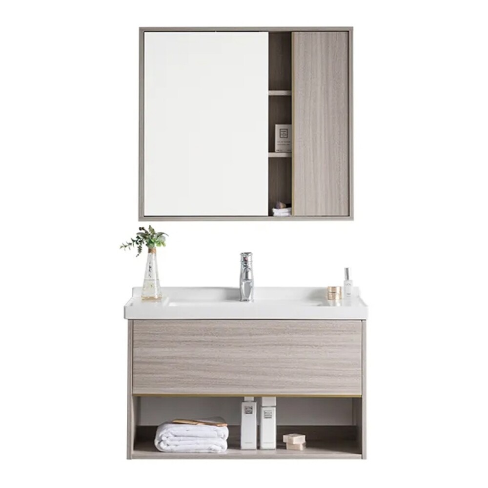 MUEBLE DE BAÑO AÉREO MODELO 1063-80 / MUEBLE + BACHA + ESPEJO Mueble De Baño Aéreo Modelo 1063-80 / Mueble + Bacha + Espejo