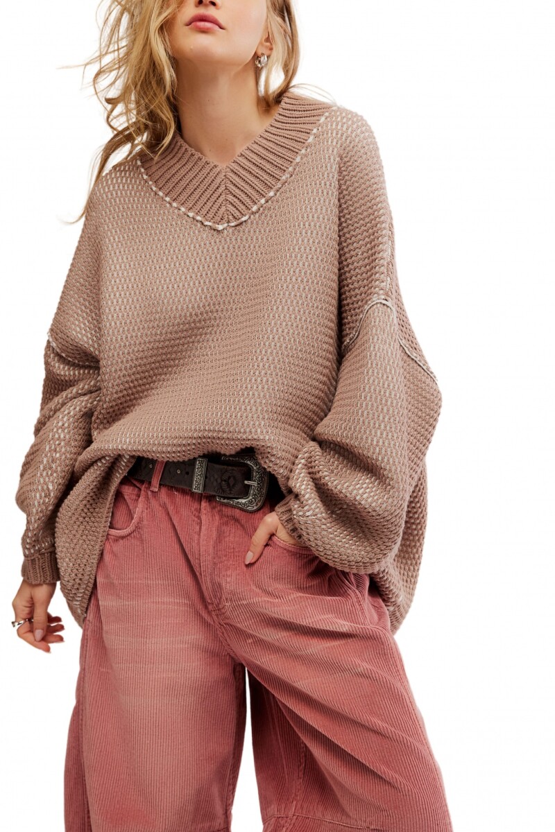 MAISIE SWEATER Marron