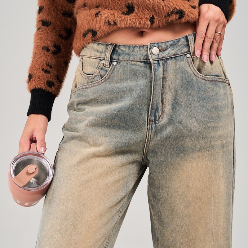 Jean Wide Leg Slowly Oxido