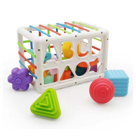 Juego Caja Didáctica Estimulación Motriz +14 Pz Bebé Huanger Multicolor