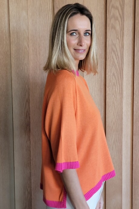 Buzo Kiwi Knitted Naranja