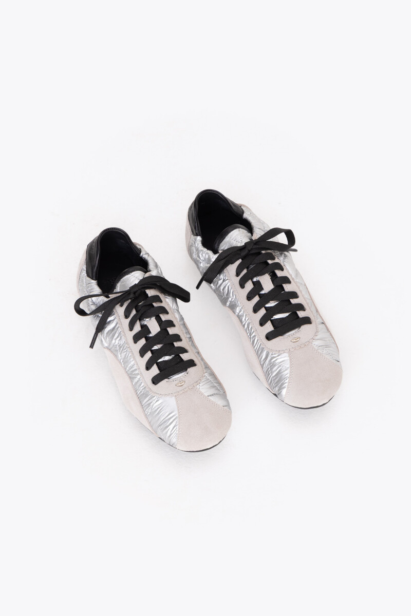 ZAPATILLA BLOOM MIX Plata