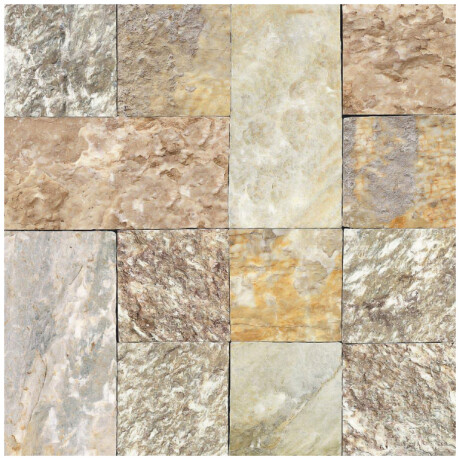 Ceramica Tipo Piedra Antideslizante 52.5X52.5Cm Piso GAMAS DE MARRON