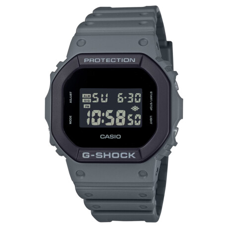 Reloj CASIO G-SHOCK DW5610UU-8DR Resina Gris Esfera 44mm 0