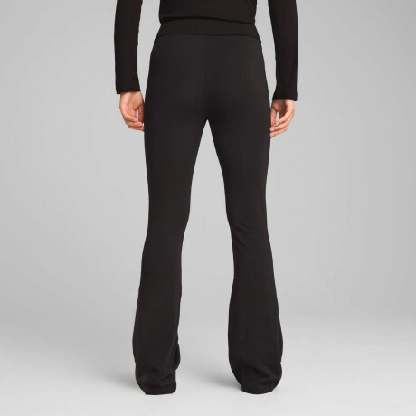 Pantalón Largo Ess High Waist Flared Leggings de Mujer Negro