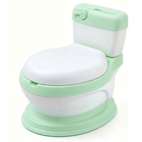 Pelela inodoro para bebes y niños con tapa y asiento infantil IMBACK Color Verde Pelela inodoro para bebes y niños con tapa y asiento infantil IMBACK Color Verde