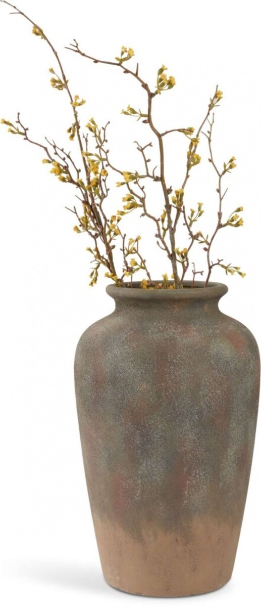 Jarron Tommy Ø26Xa44Cm - Gris/Marron 