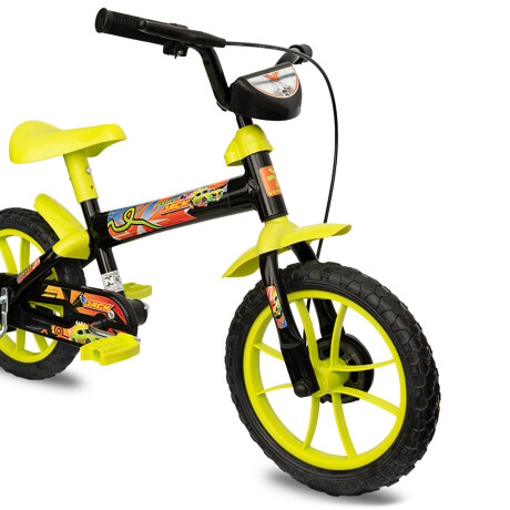 Bicicleta Infantil Verden Con Rueditas Montaña Rod 12 Negro