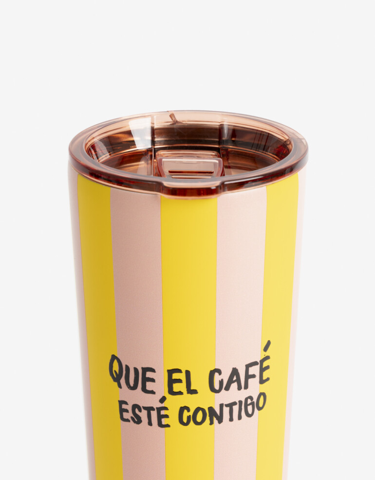 Artículos cocina Vasos Vaso Metálico Estampado - Combinacion Bicolor