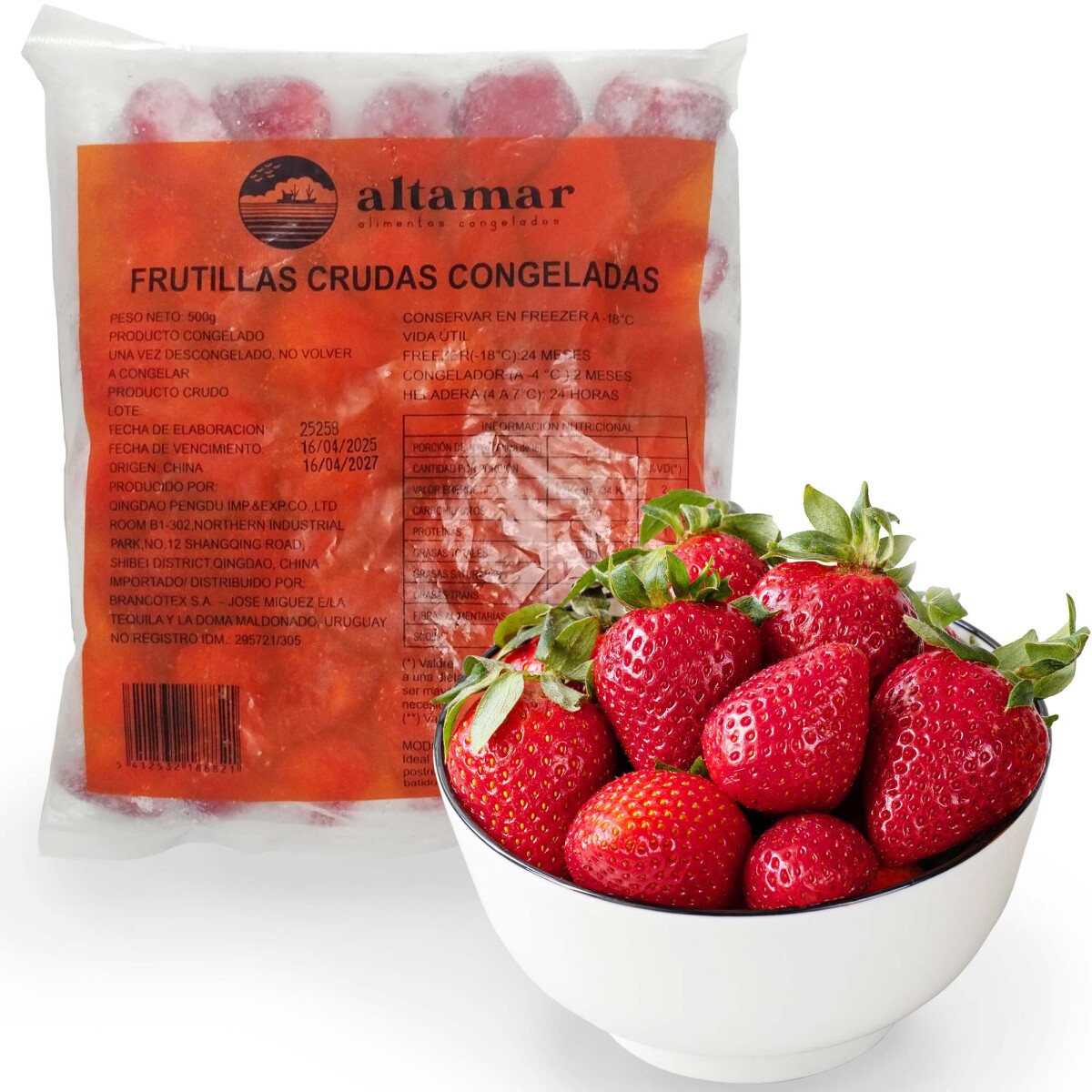 Frutilla Altamar 500g 