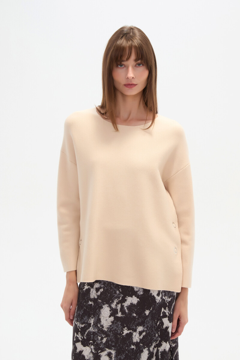 Sweater Inna - Beige Melange 