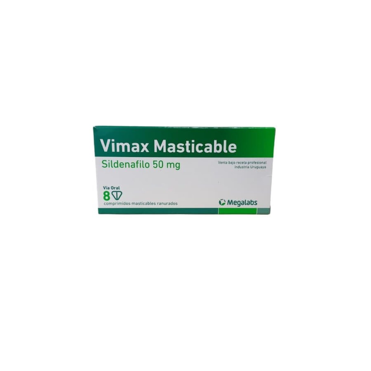 Sildenafilo Vimax Masticable x8 Comprimidos 50 Mg 