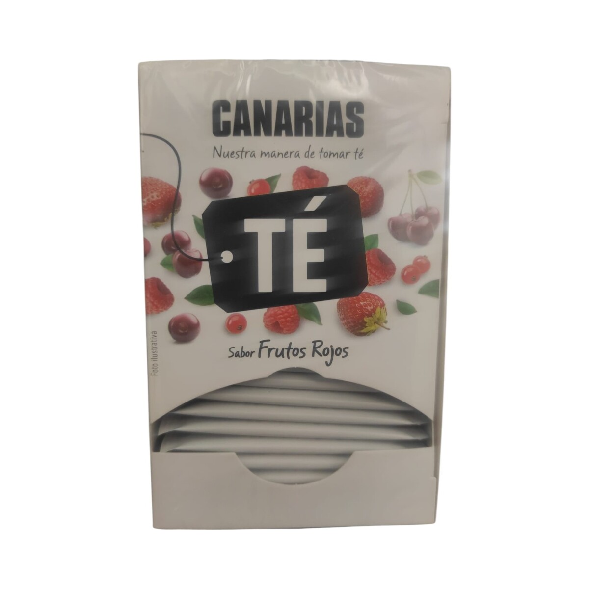 Caja X20 Té Negro Sabor Frutos Rojos Canarias 40GR 