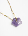 Cadena Corta con Dije Piedra Cadena Corta Con Dije, Acero - Dorado