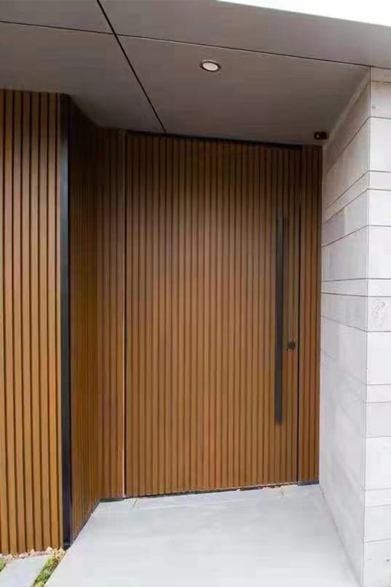 PANEL WPC RIPADO EXTERIOR PANEL RIPADO EXTERIOR WPC CO-EXTRUIDO JE23 TEAK B 2850X219X26MM