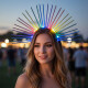 Vincha Multicolor Pride con Luz Vincha Multicolor Pride con Luz