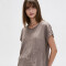 Blusa Marixa Taupe Claro
