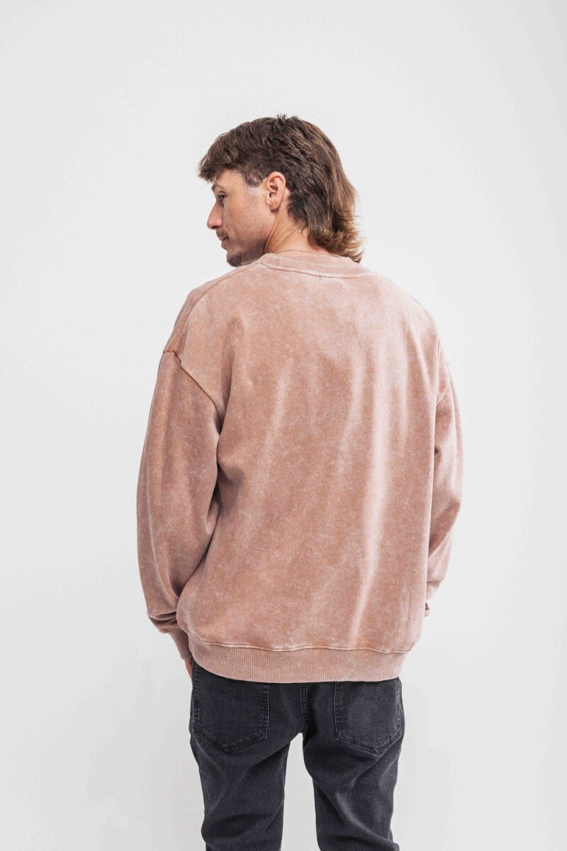 Buzo oversize Vitoria Marrón