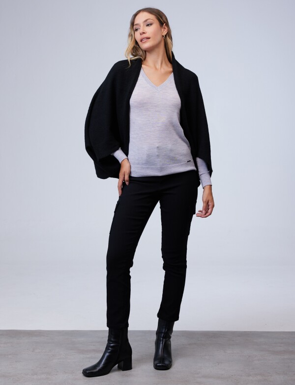 Cardigan Cashmere NEGRO
