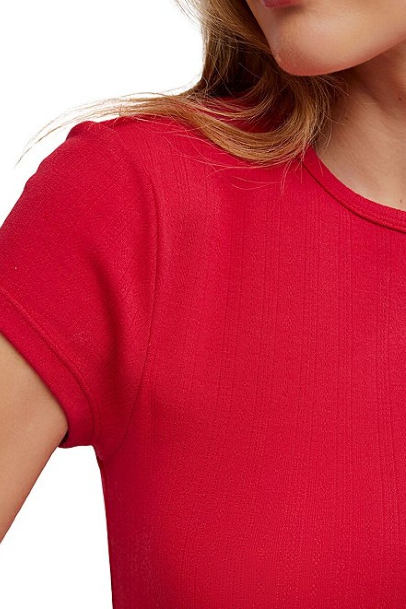 Camiseta Wait Baby Rojo