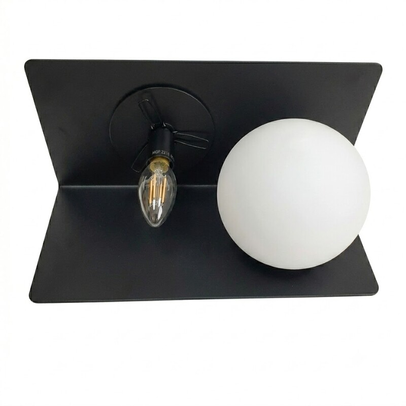 LUMINARIA DE PARED TODD Luminaria de Pared Todd Negra