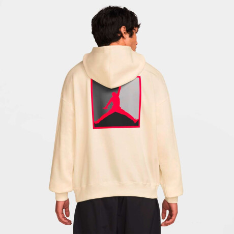 Abrigo Jordan Brooklyn Fleece De Hombre Crema