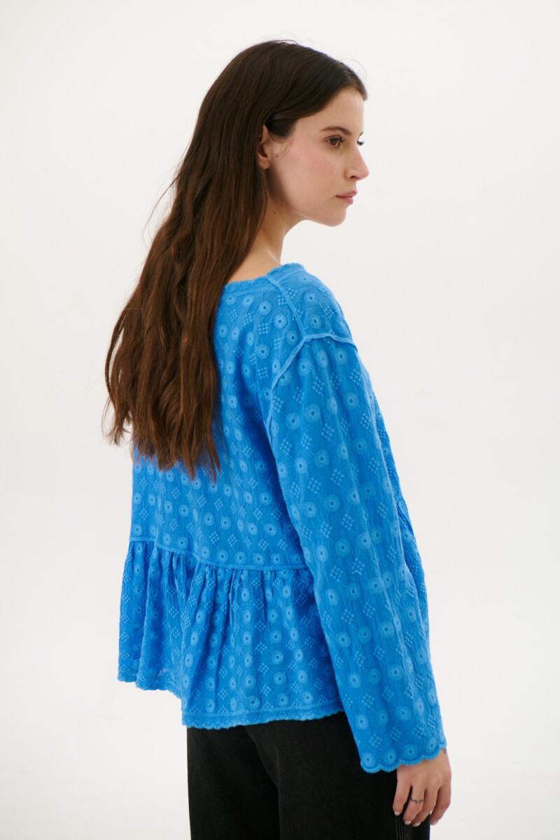 CAMISA BOHEME AZUL