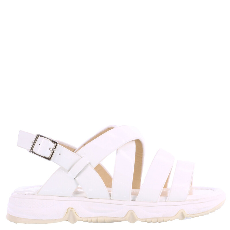 Sandalias de Niña MINI Miss Carol RILEY de charol Blanco