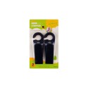 TOPES PARA PUERTA X2 NEGRO