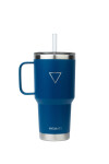 VASO HYDRATE CON PICO Y AGARRE 887ML AZUL