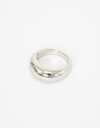 Anillos Chicos Metal Anillo Metal Bold - Plateado Rodio