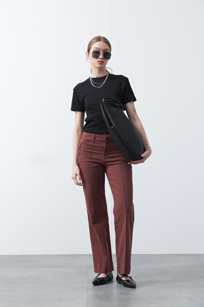 PANTALÓN TILO Ladrillo