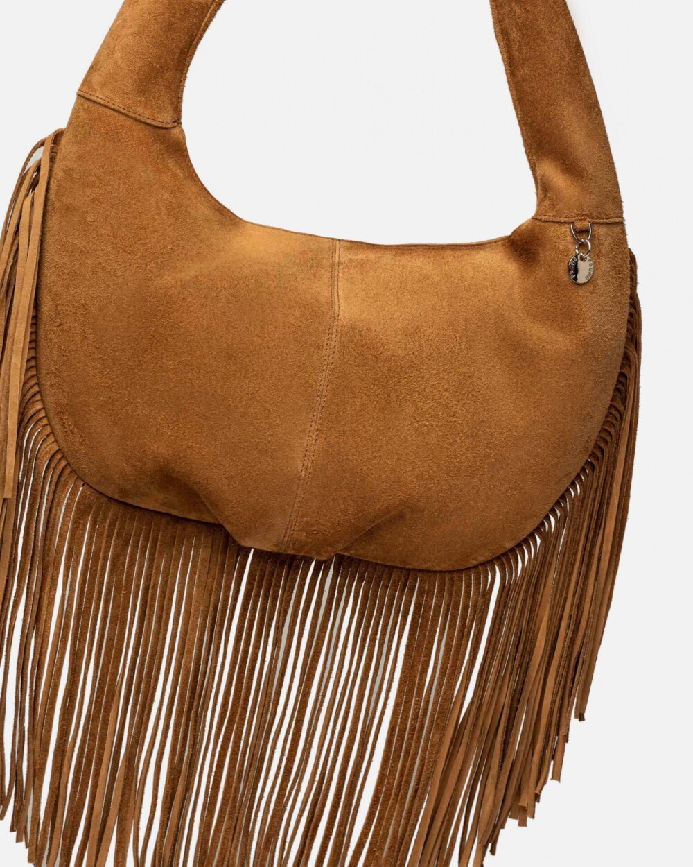 Bolso Amazonia En Cuero Gamuza Cuoio