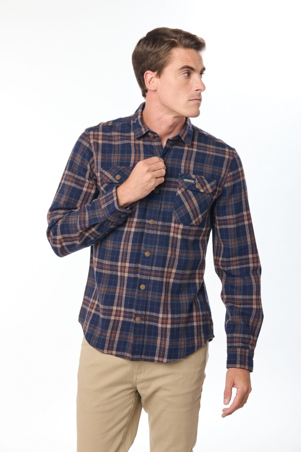 SOBRECAMISA LEÑADORA Marron