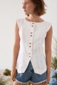 PRE VENTA CHALECO MORRO Blanco