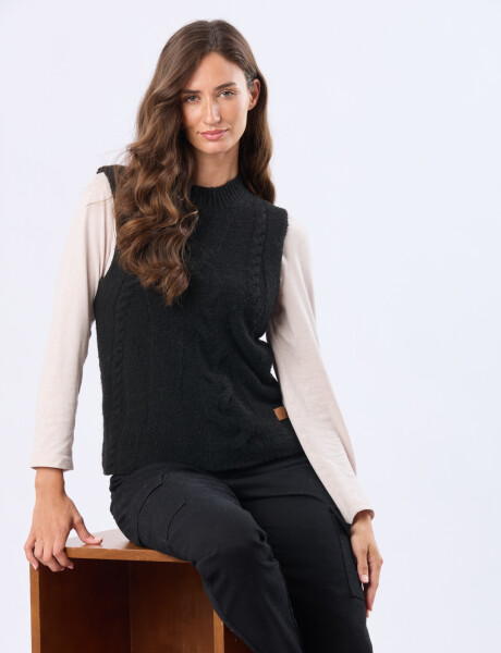 PANTALÓN CARGO SKINNY Negro