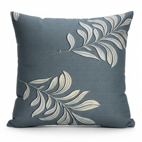 Almohadón Decorativo 45x45 cm - Hojas 02 – Cojín Suave para Cama y Living Almohadón Decorativo 45x45 cm - Hojas 02 – Cojín Suave para Cama y Living