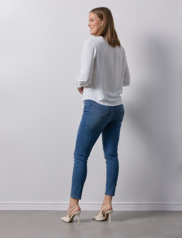 Blusa Gasa BLANCO