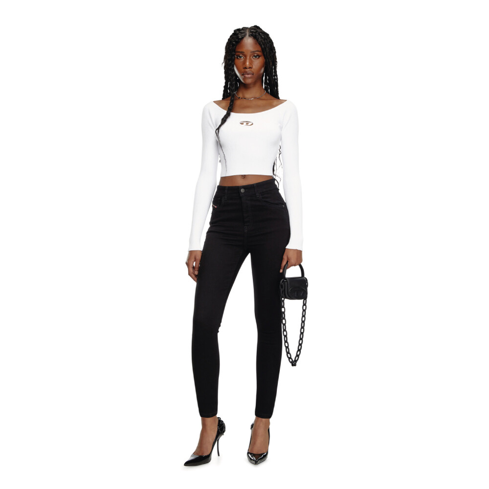 Jean Para Mujer 1984 Slandy-High Negro