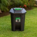 TACHO PAPELERA RESIDUOS 120 LITROS NEGRO