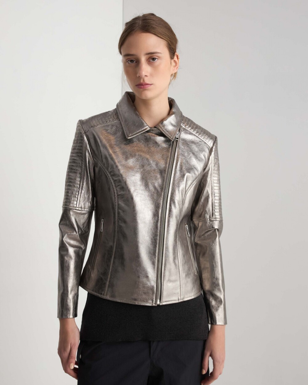 Campera Lavanda Metalizado