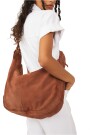 TOTE ROMA SUEDE Terracota