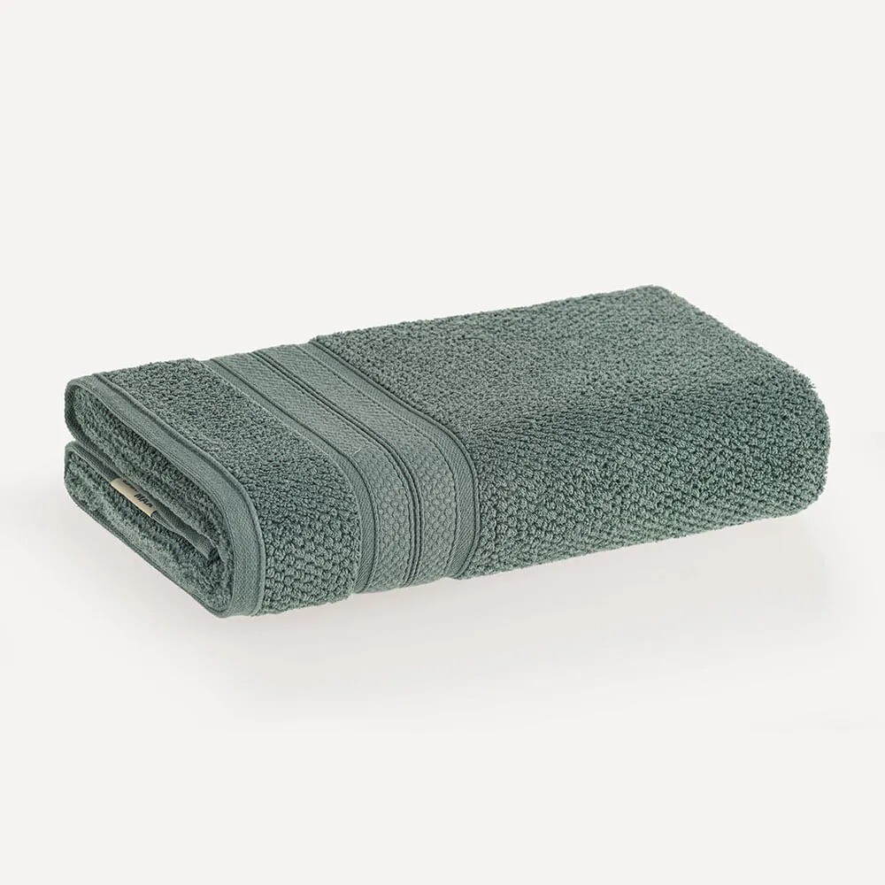 Toalla De Baño 70 X 135 Nuvia 100% Algodón - Karsten Verde